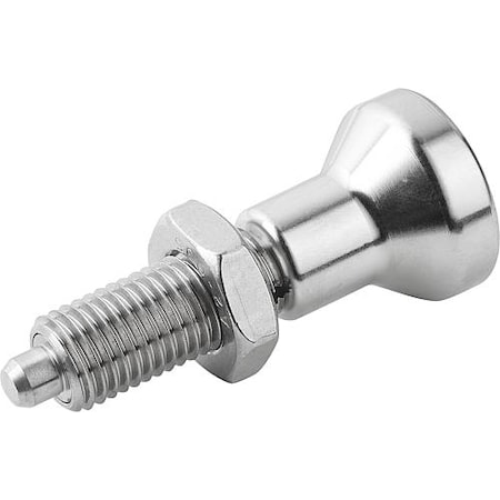 Indexing Plungers, All Stainless Steel, Style H, Metric